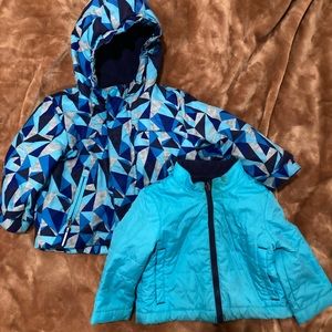 Cat & Jack 3-in-1 unisex layered  winter coat/parka size 12 months